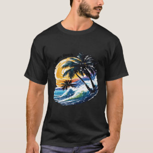 Fort Myers Beach Florida Tropical Island Vacation T-Shirt