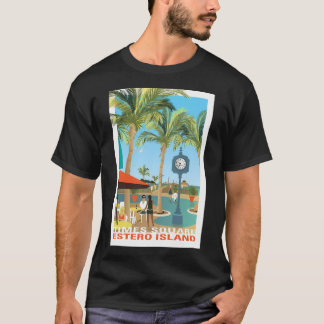 Fort Myers Beach Pier (Times Square Estero T-Shirt
