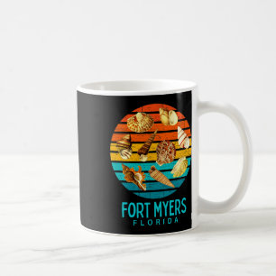 Fort Myers Florida Ocean Shells Novelty Coffee Mug