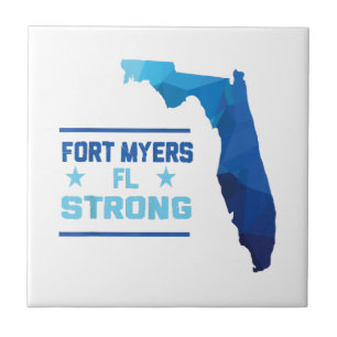Fort Myers Florida Strong Ceramic Tile