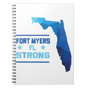 Fort Myers Florida Strong Notebook