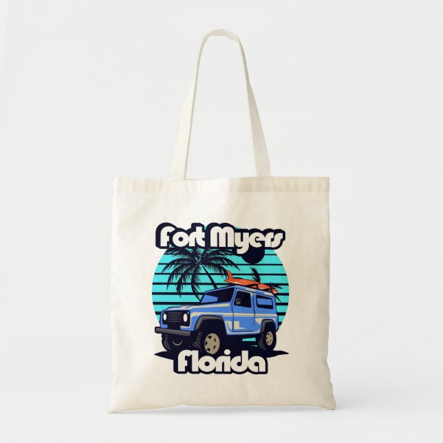 Fort Myers Florida Tote Bag (Front)
