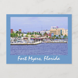Fort Myers, Florida, U.S.A. Postcard