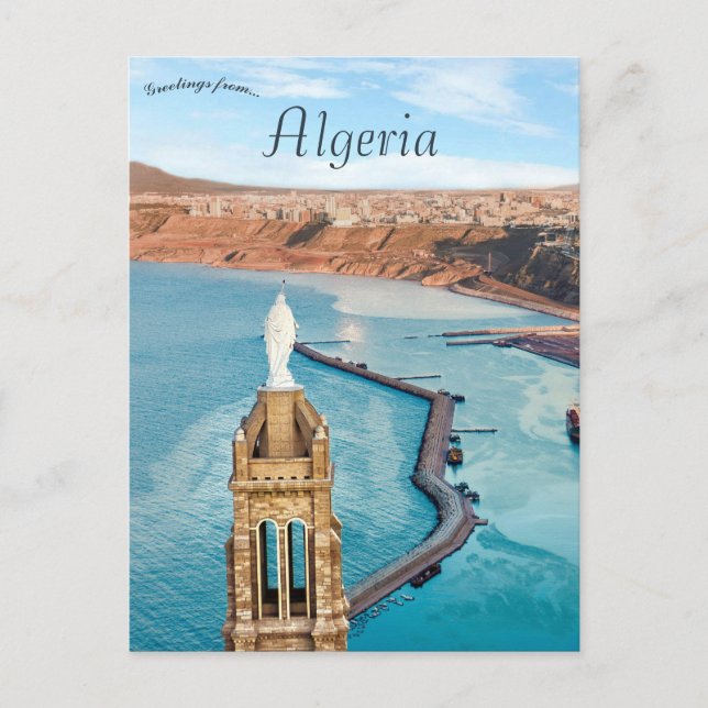 Fort of Santa Cruz Oran Algeria Postcard (Front)