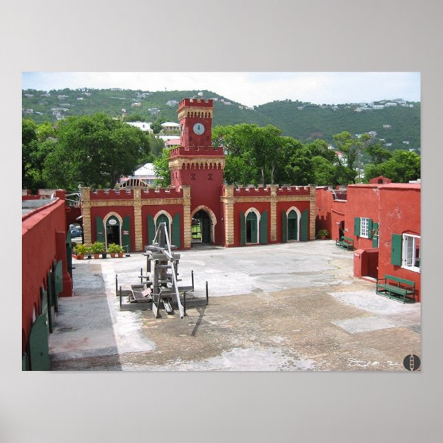 Fort on St. Thomas Poster (Front)