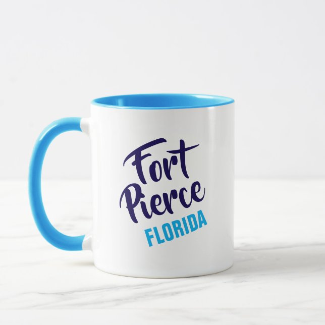 Fort Pierce Florida Coffee Mug (Left)