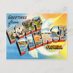 Fort Pierce Florida Postcard