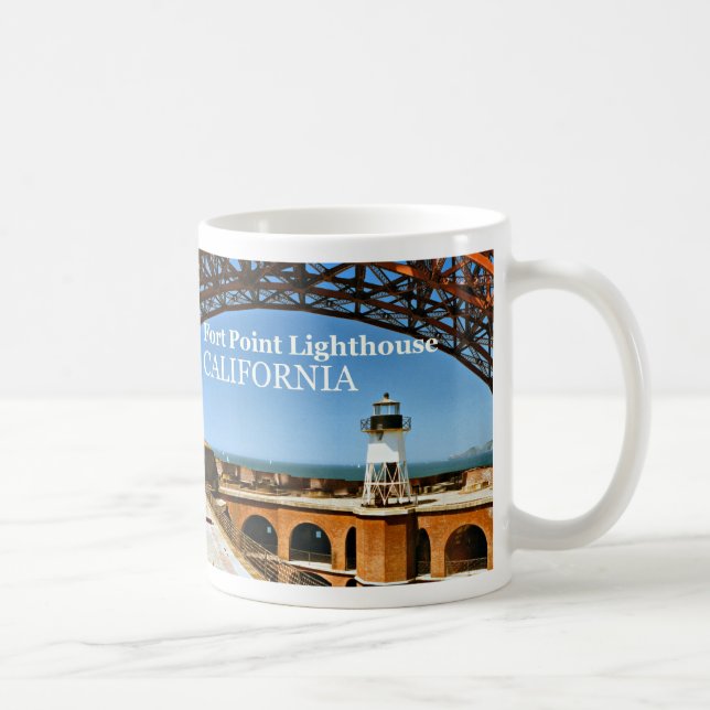 Fort Point Lighthouse, California Mug (Right)