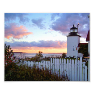 Fort Point Lighthouse Maine Photo Print