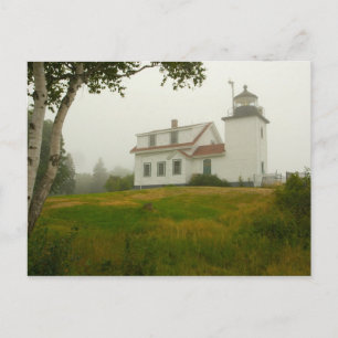 Fort Point Lighthouse, Maine Postcard