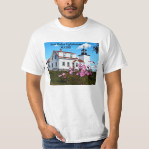 Fort Point Lighthouse, Maine T-Shirt
