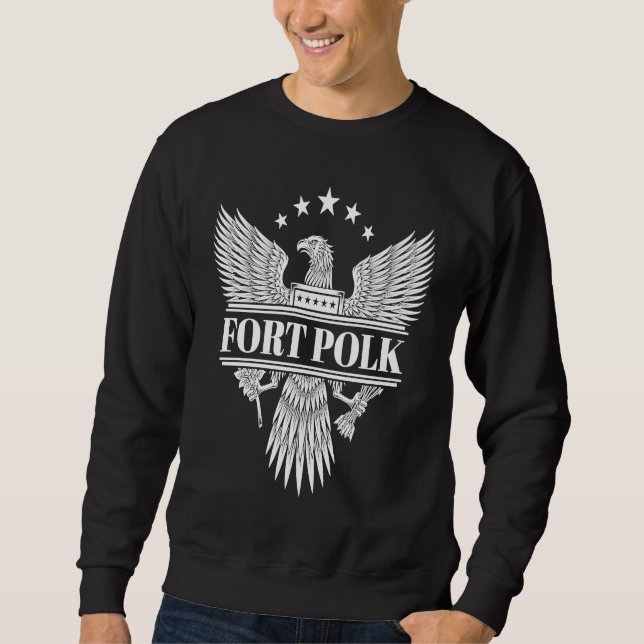 Fort Polk Military Base Sweatshirt (Front)