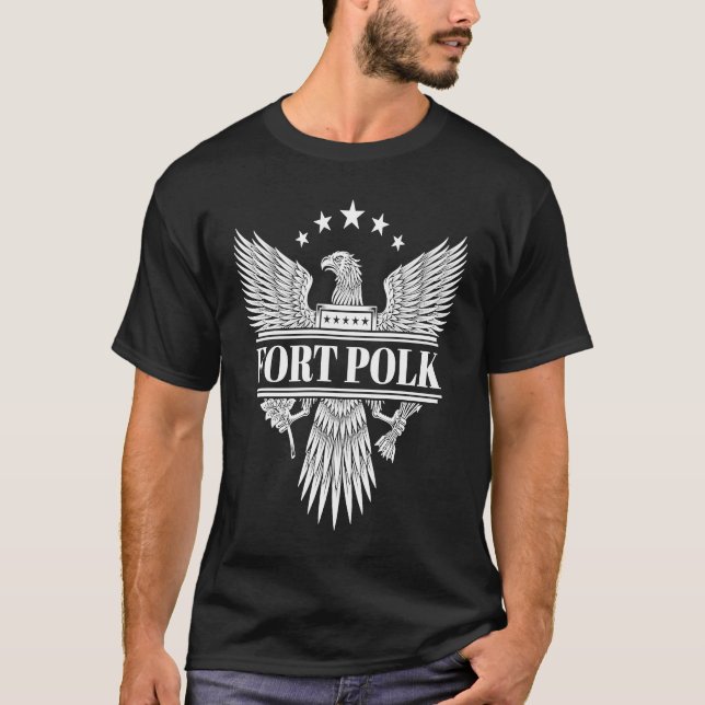 Fort Polk Military Base T-Shirt (Front)