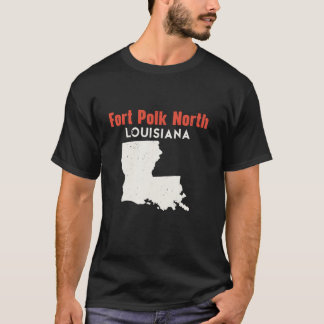 Fort Polk North Louisiana USA State America Travel T-Shirt