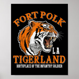 Fort polk tigerland vietnam war veteran infantry poster