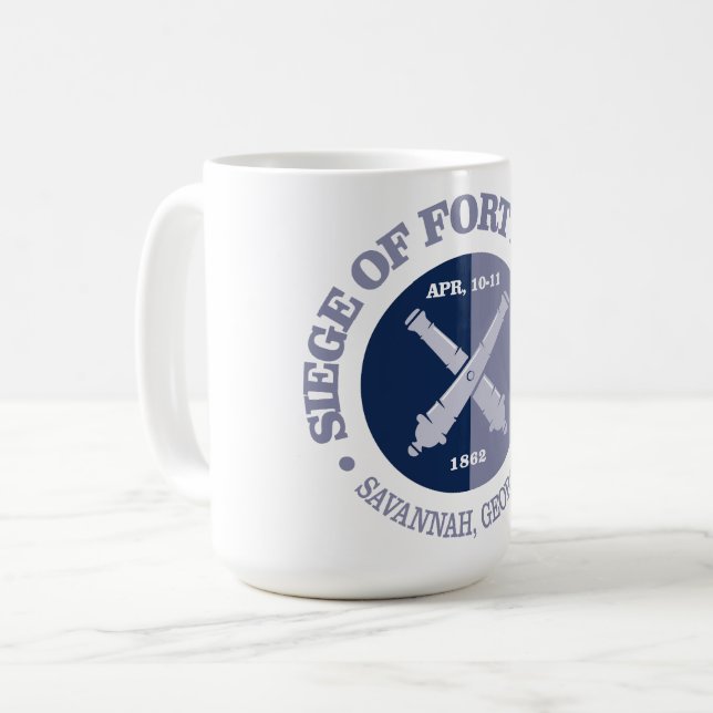 Fort Pulaski (B&G) Coffee Mug (Front Left)