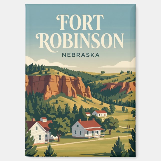 Fort Robinson State Park USA Magnet (Front)