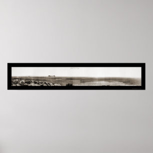 Fort Rock, Oregon Photo 1911 Poster