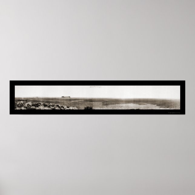 Fort Rock, Oregon Photo 1911 Poster (Front)