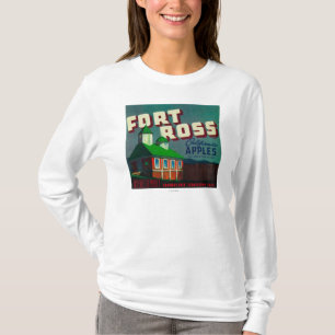 Fort Ross Apple Crate LabelSebastopol, CA T-Shirt