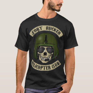 Fort Rucker Helicopter Club T 347 T-Shirt