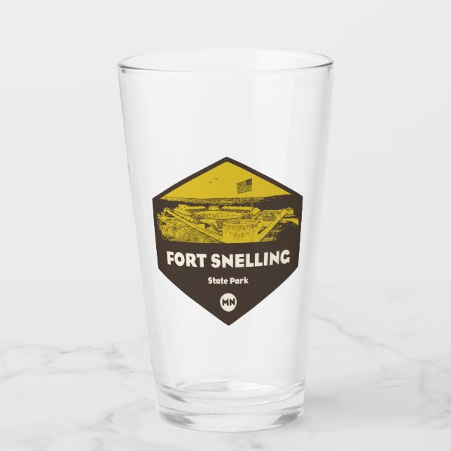 Fort Snelling State Park Minnesota Glass (Front)
