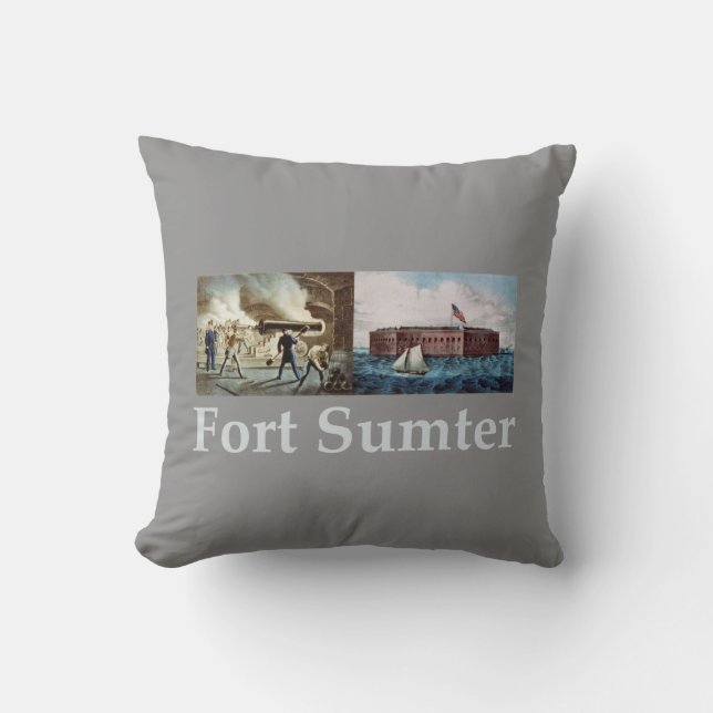 Fort Sumter Cushion (Front)