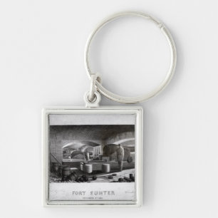 Fort Sumter, Interior View of Three Gun Battery Key Ring