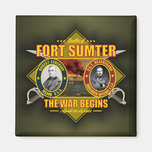 Fort Sumter Magnet (Front)