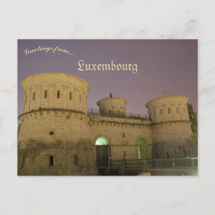Fort Thüngen Luxembourg Postcard