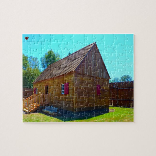 Fort Umpquai Oreon Jigsaw Puzzle (Horizontal)