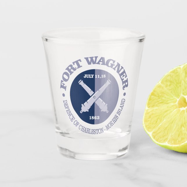 Fort Wagner (B&G) Shot Glass (Front)