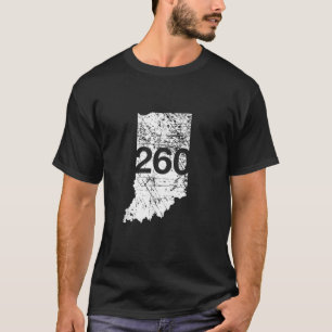 Fort Wayne Area Code 260 Shirt Indiana Souvenir Gi