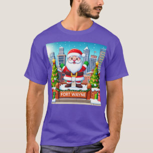 Fort Wayne City Christmas T-Shirt