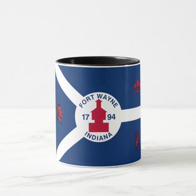 Fort Wayne city flag Mug (Center)