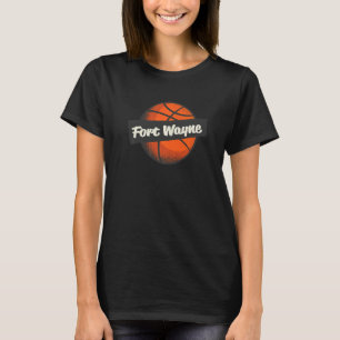 Fort Wayne Hometown Basketball Player Sports T-Shirt
