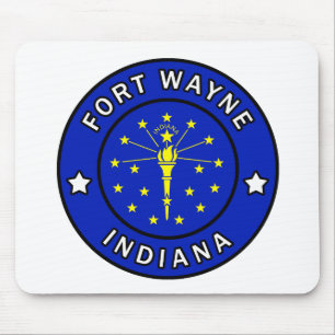 Fort Wayne Indiana Mouse Pad