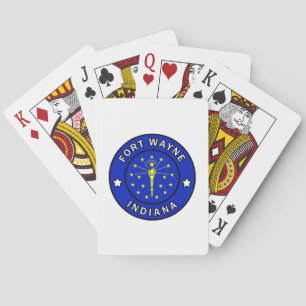Fort Wayne Indiana Playing Cards