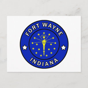 Fort Wayne Indiana Postcard
