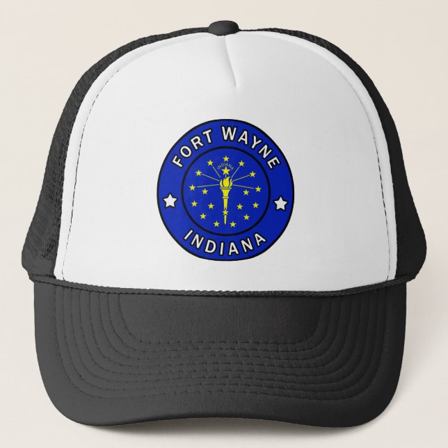 Fort Wayne Indiana Trucker Hat (Front)