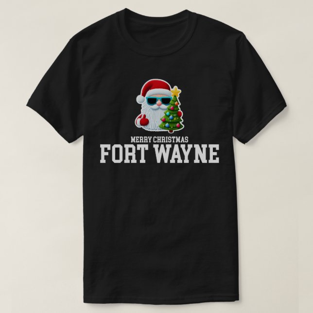 Fort Wayne Xmas T-Shirt (Design Front)
