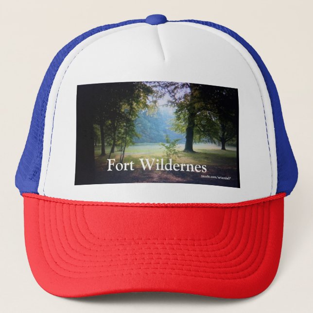 FORT WILDERNESS TRUCKER HAT (Front)