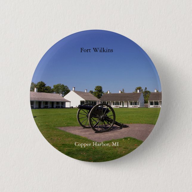 Fort Wilkins button (Front)