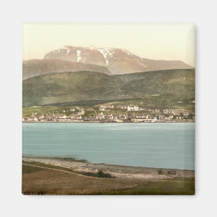 Fort William and Ben Nevis, Inverness, Scotland Magnet