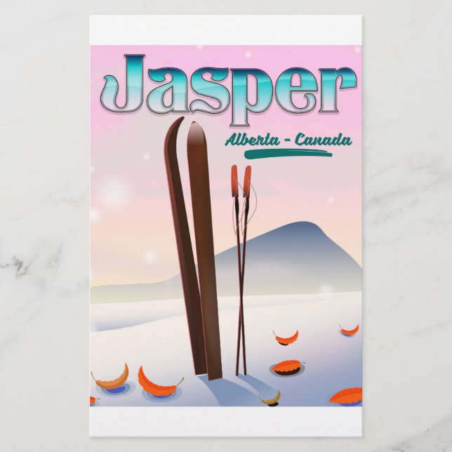 Fort William Scotland ski. Stationery (Front)