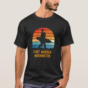 Fort Worden Washington Sasquatch Souvenir T-Shirt