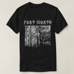 Fort Worth Black Metal T-shirt Metalshirt