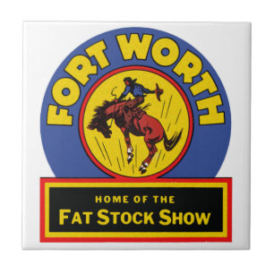 Fort Worth Fat Stock Show Tile