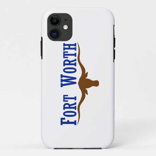 Fort Worth Flag Case-Mate iPhone Case (Back)