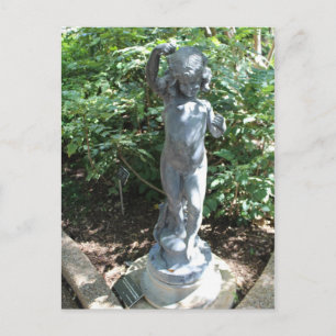 Fort Worth Garden Statue # 1 Postcard
